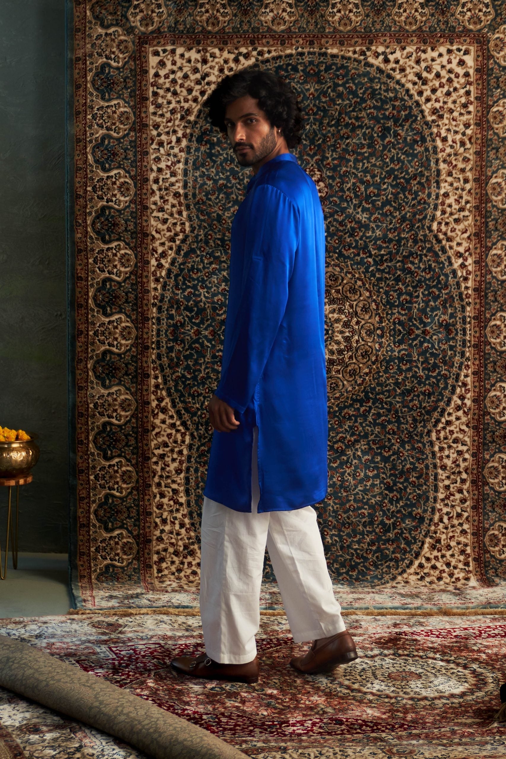 Prarambh Embroidered  kurta set for men