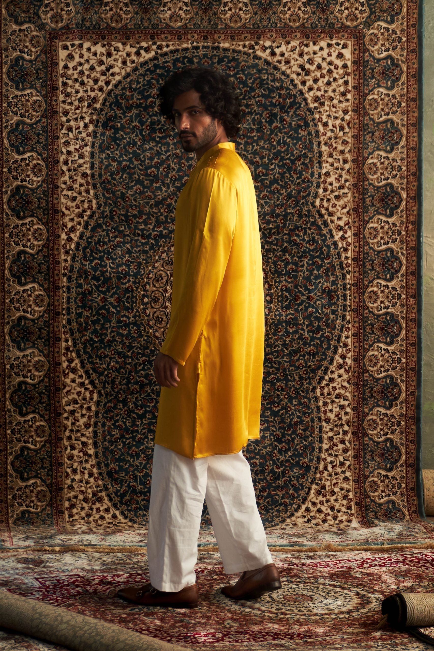 Prarambh Embroidered  kurta set for men