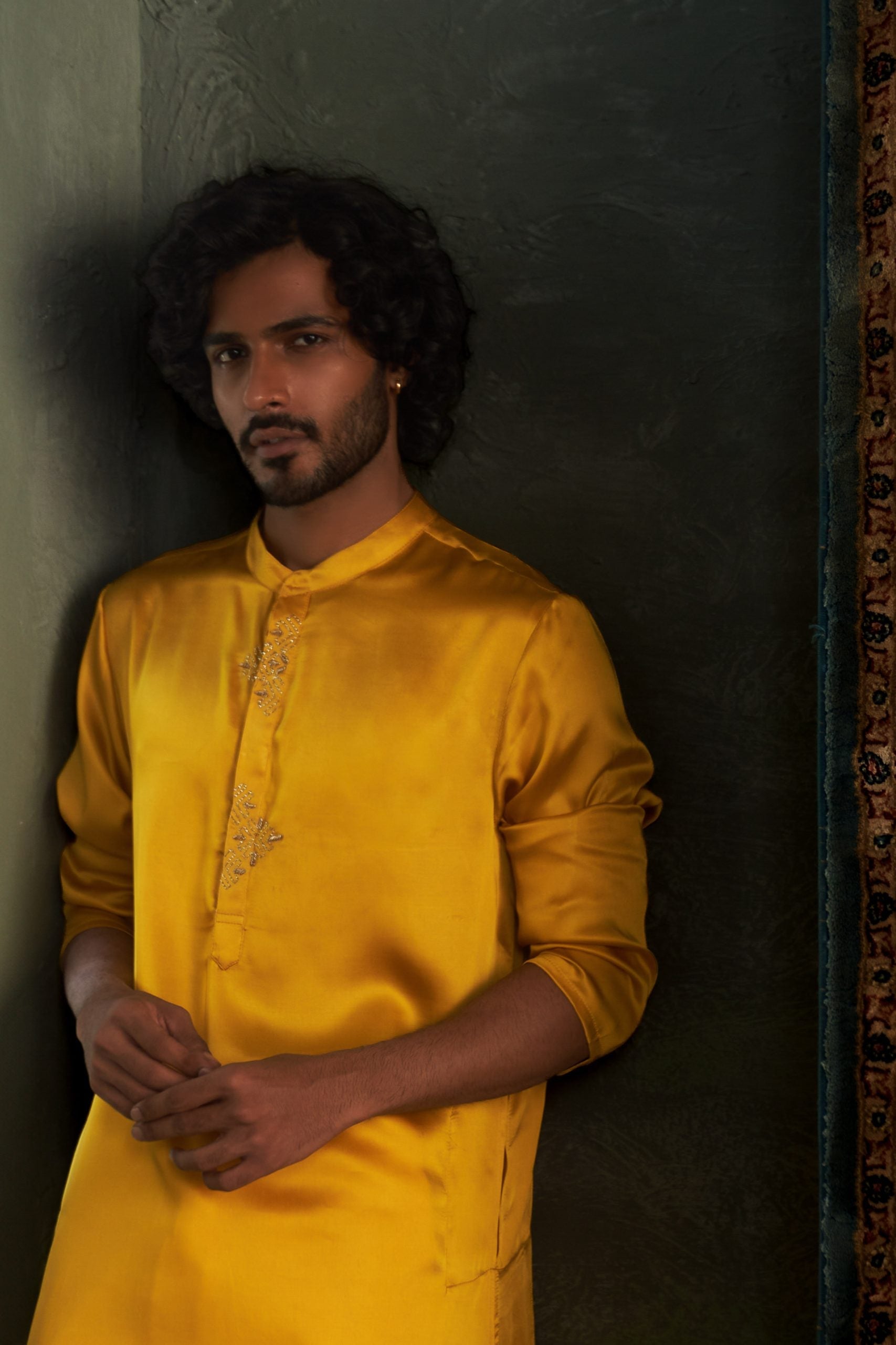 Prarambh Embroidered  kurta set for men