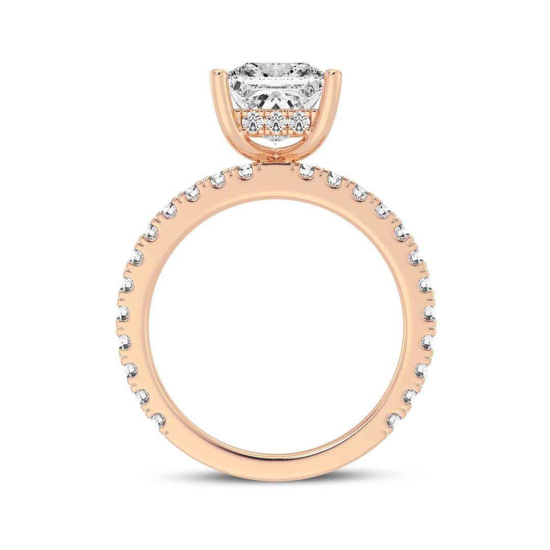 2ct Princess  Engagement Ring