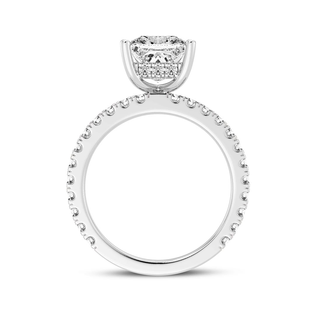 2ct Princess  Engagement Ring