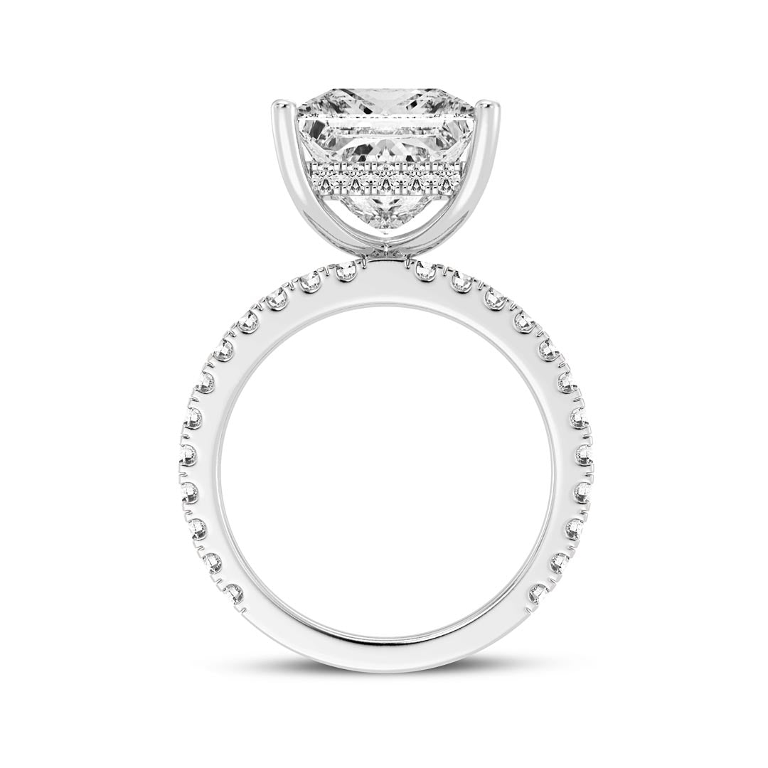 5ct Princess Engagement Ring