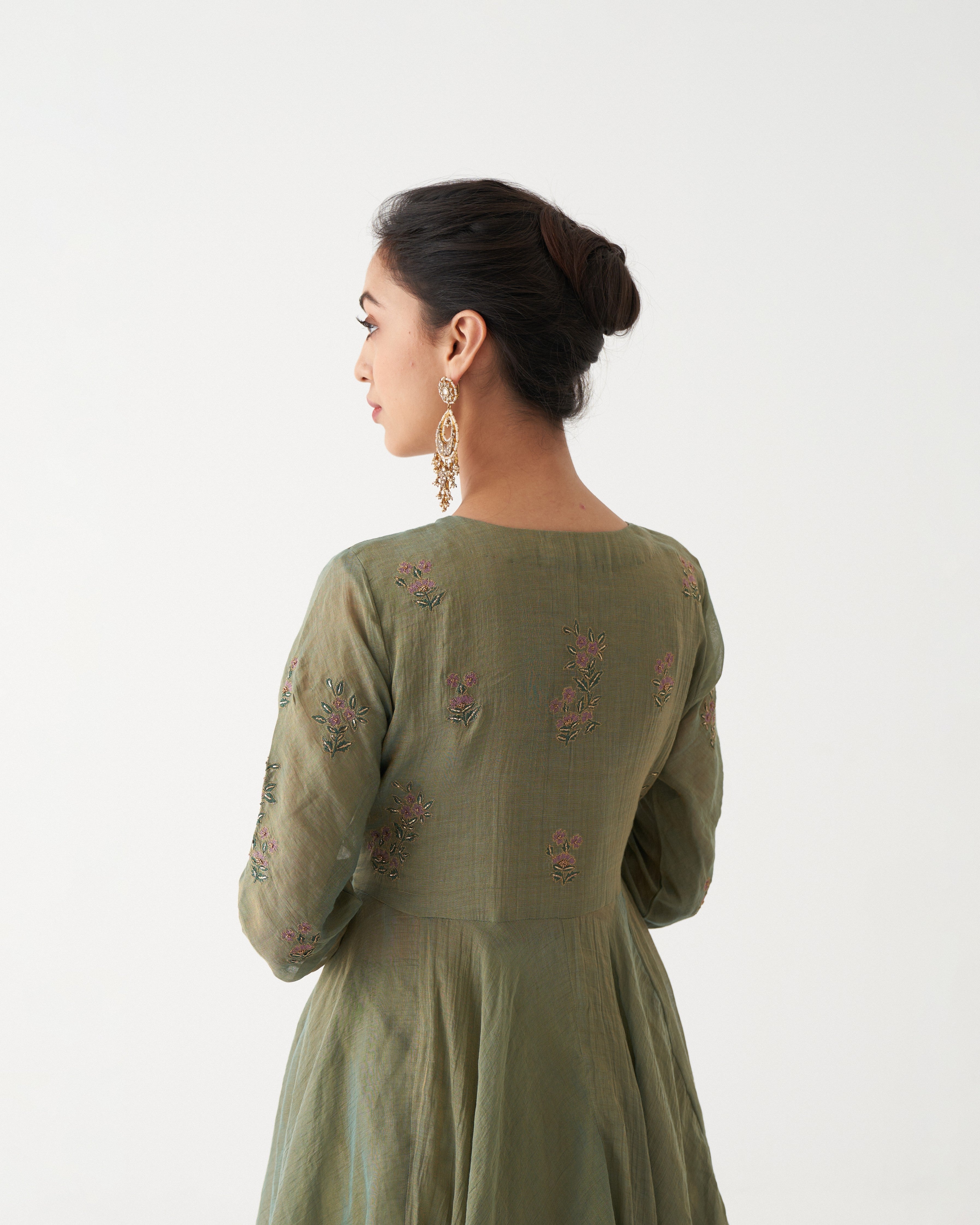 KIARA - TISSUE CHANDERI ANARKALI