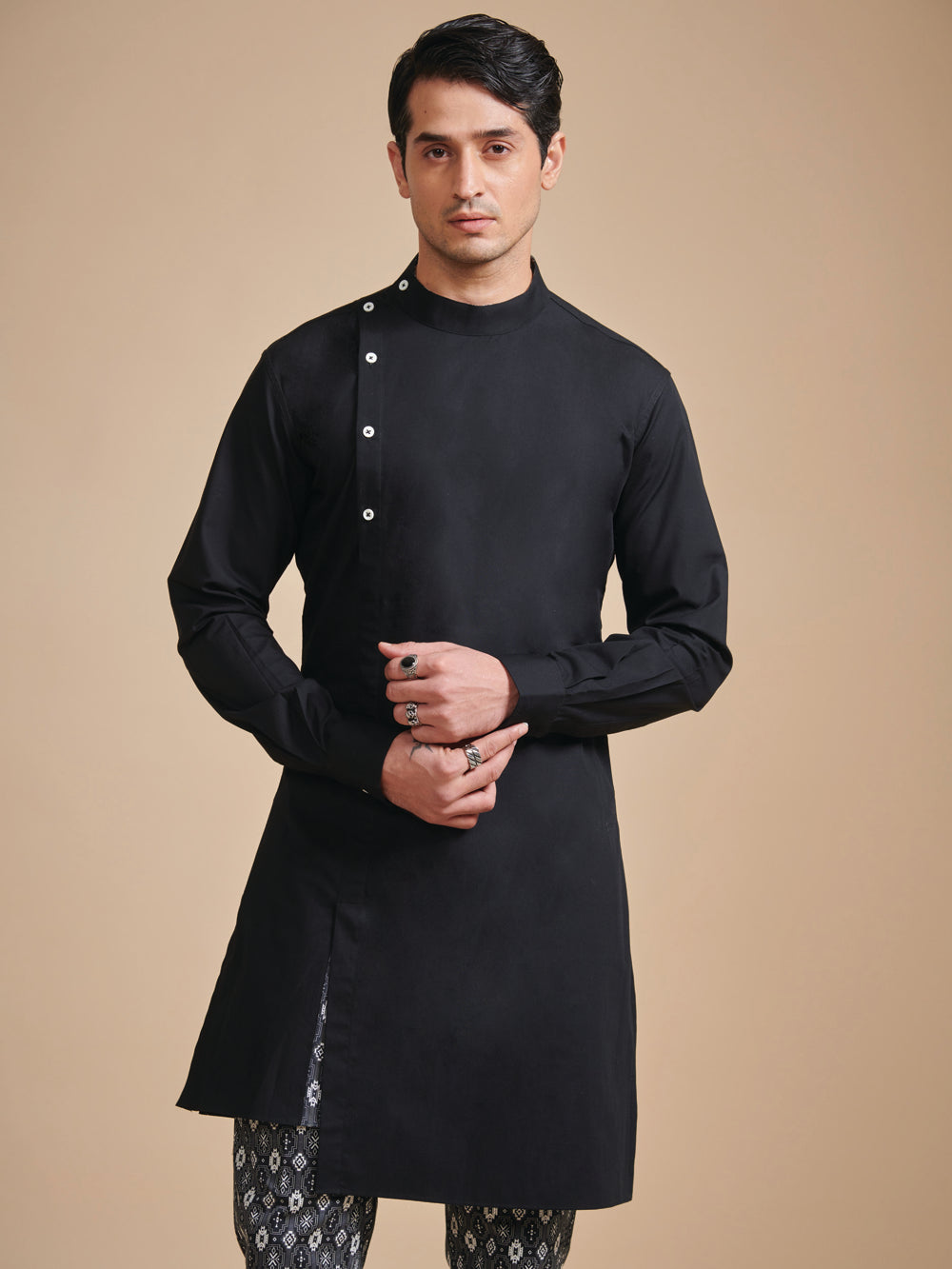 The Asymmetric Shirt Kurta - Auraya Fashion -  - #tag1# - #tag2# - #tag3# - #tag3#