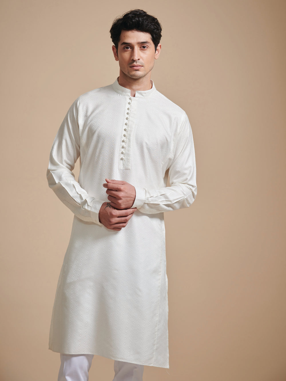 The Loop Button Kurta - Auraya Fashion -  - #tag1# - #tag2# - #tag3# - #tag3#