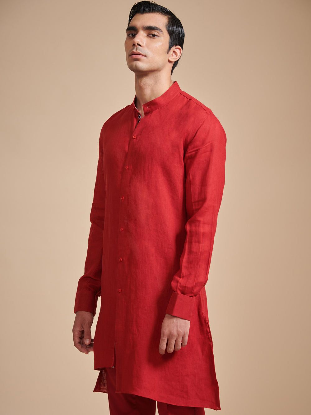 The Pintucked Yoke Short Kurta - Auraya Fashion -  - #tag1# - #tag2# - #tag3# - #tag3#