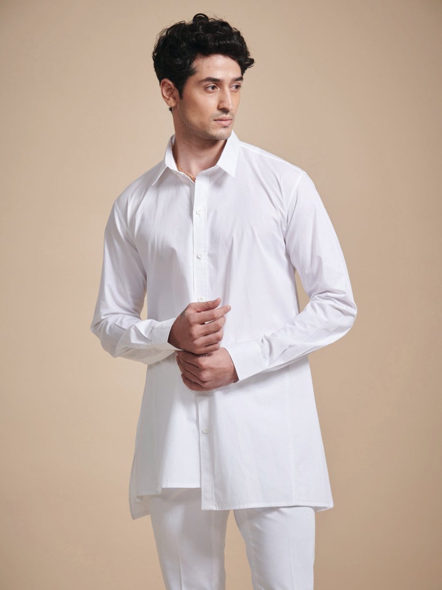 The Stylised Shirt Kurta Irregular - Auraya Fashion - Raghavendra Rathore - #tag1# - #tag2# - #tag3# - #tag3#