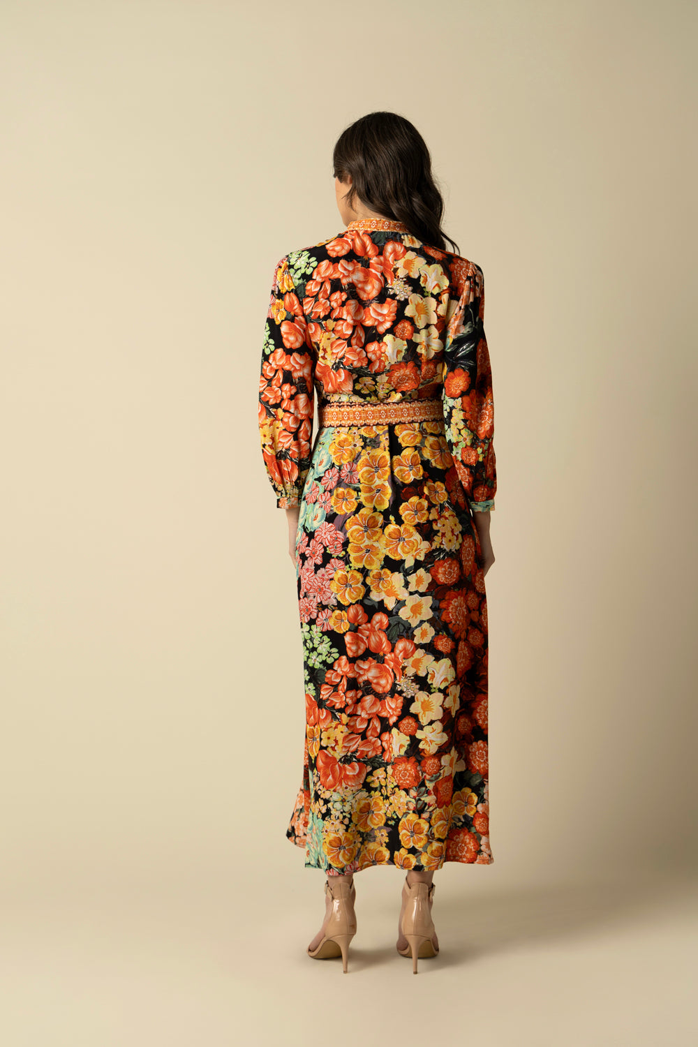 Amara Black Dress - Auraya Fashion 