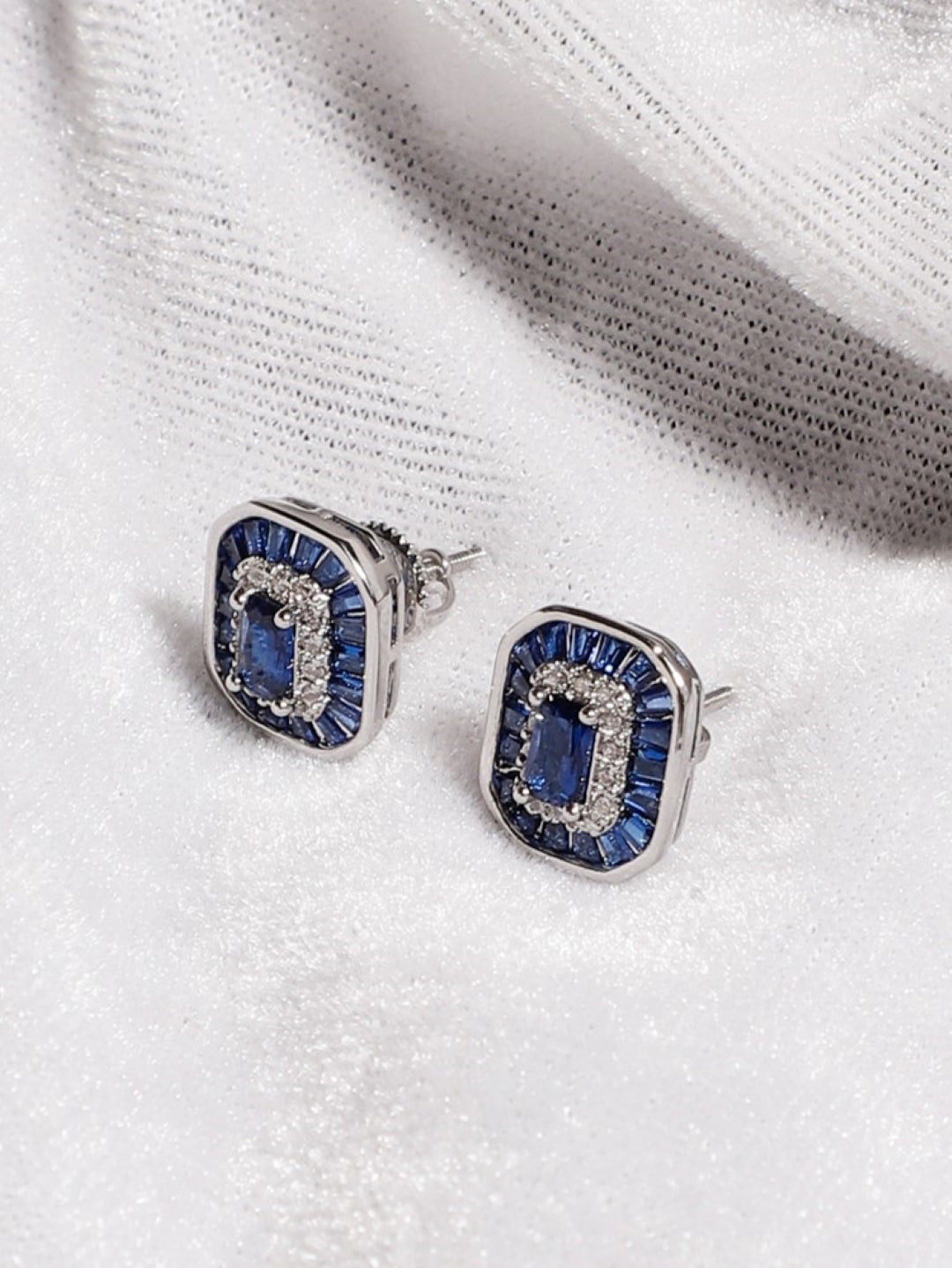 Cerulean Stud Earring