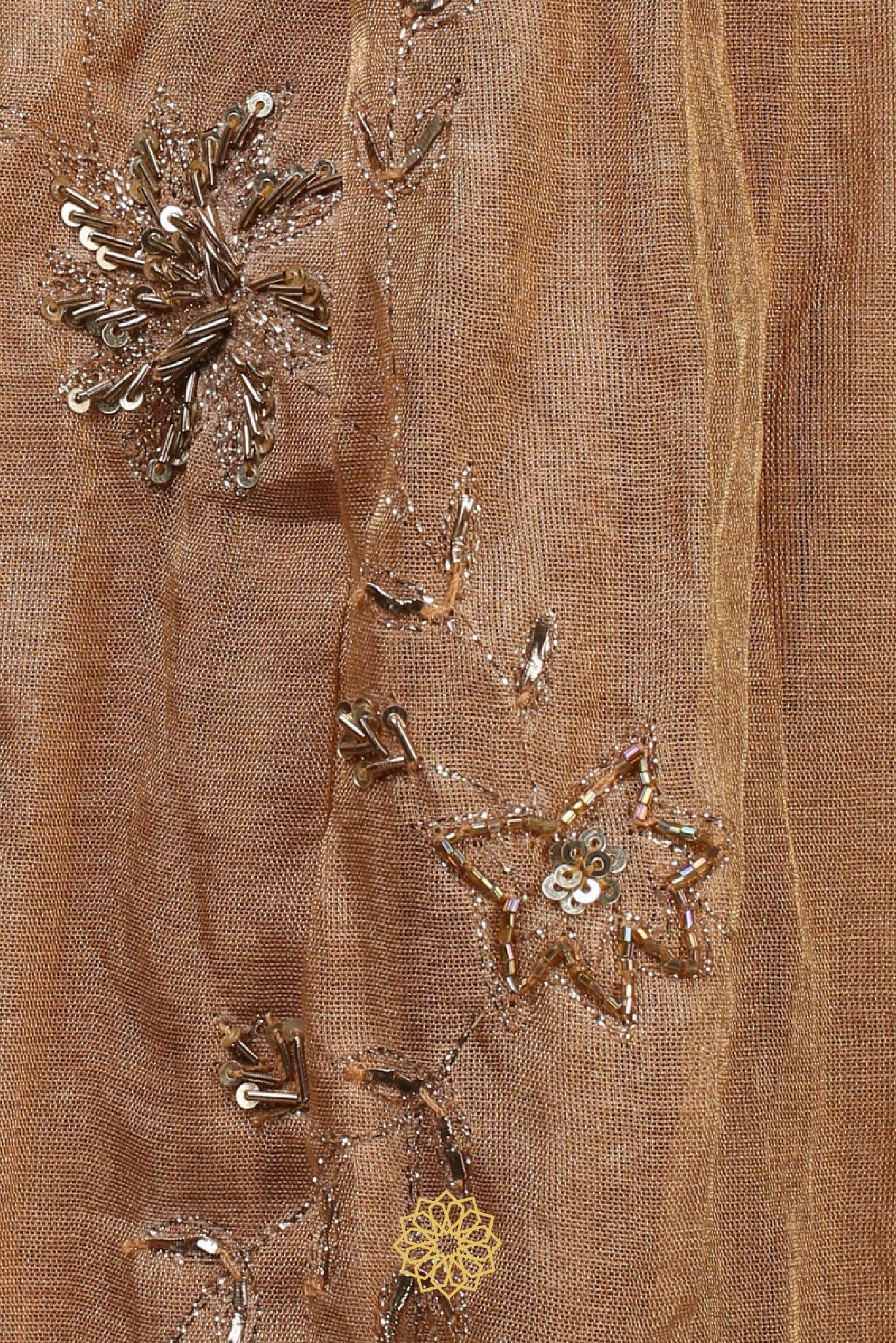 RYSA BANARASI EMBROIDERED LEHENGA