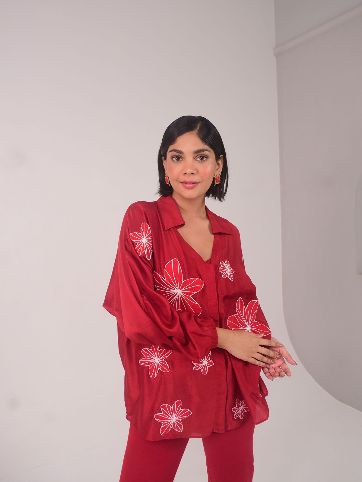 Rue Applique Modal Shirt