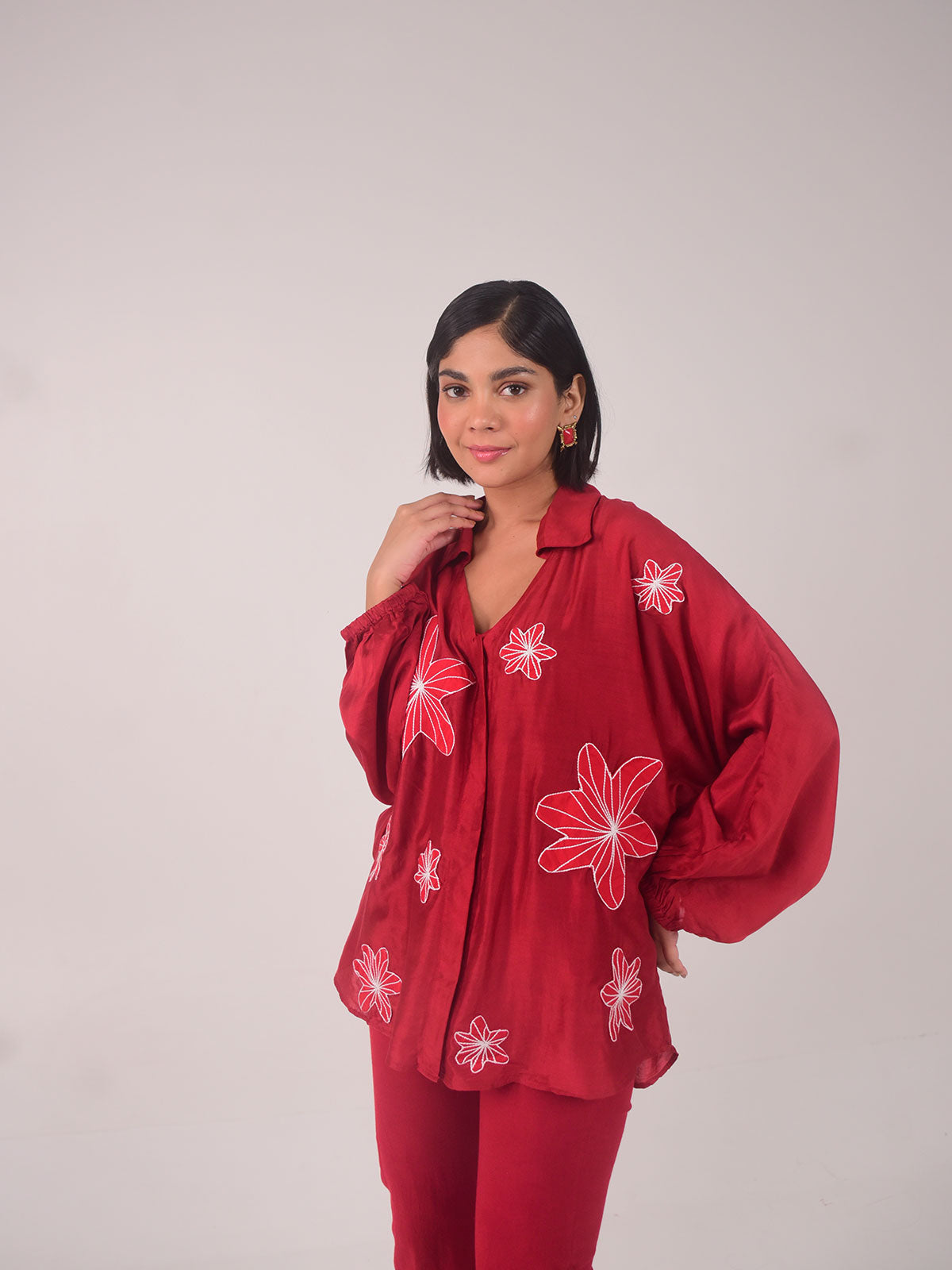 Rue Applique Modal Shirt
