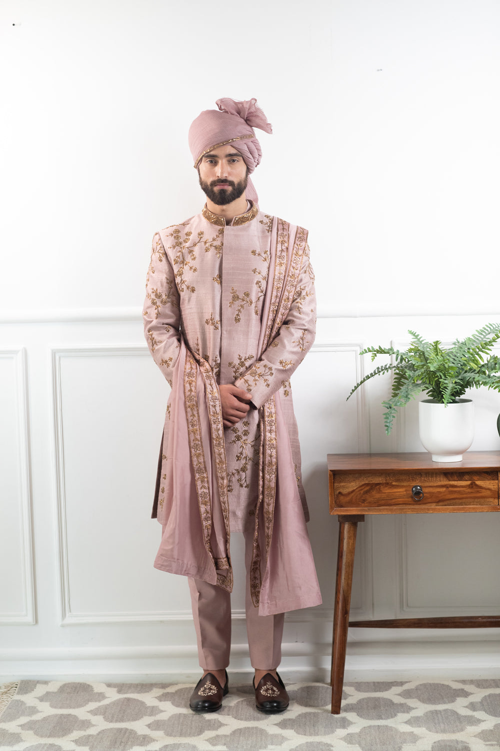 Deep Mirage Sherwani - Auraya Fashion - Contrast By Parth - #tag1# - #tag2# - #tag3# - #tag3#