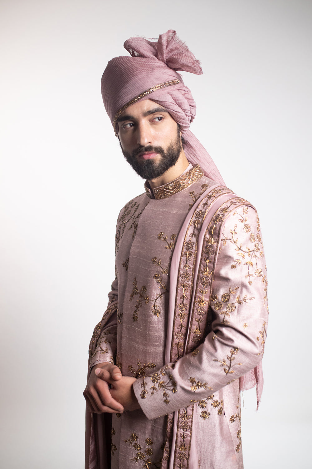 Deep Mirage Sherwani - Auraya Fashion -  - #tag1# - #tag2# - #tag3# - #tag3#