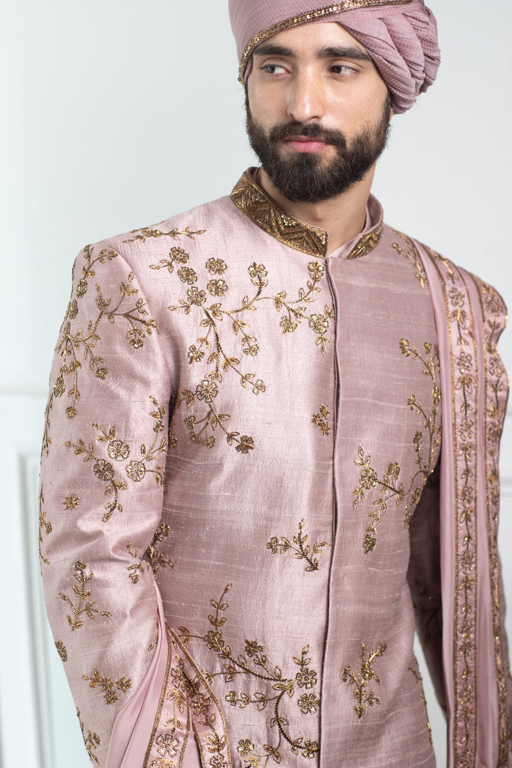 Deep Mirage Sherwani - Auraya Fashion -  - #tag1# - #tag2# - #tag3# - #tag3#