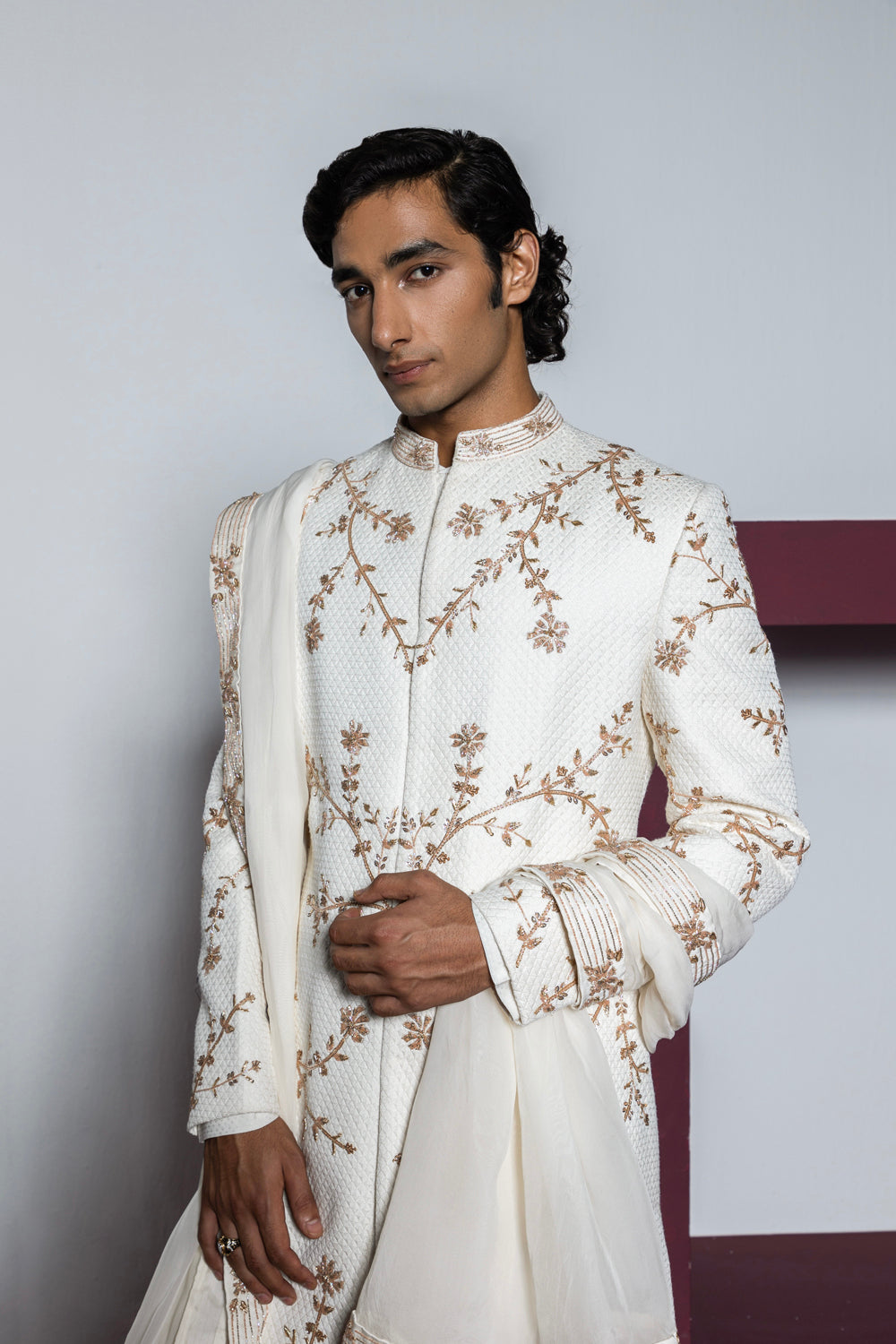 Royal Sherwani Set - Auraya Fashion -  - #tag1# - #tag2# - #tag3# - #tag3#