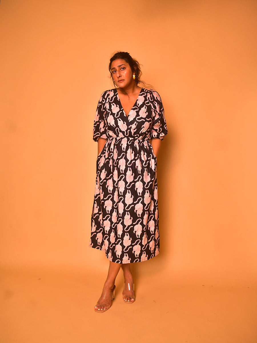 Image of Kat Wrap Dress