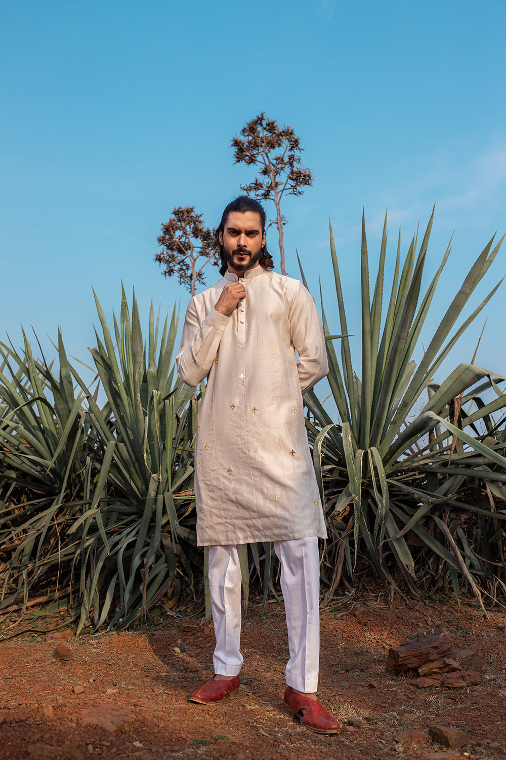 Aero Ivory Kurta Set