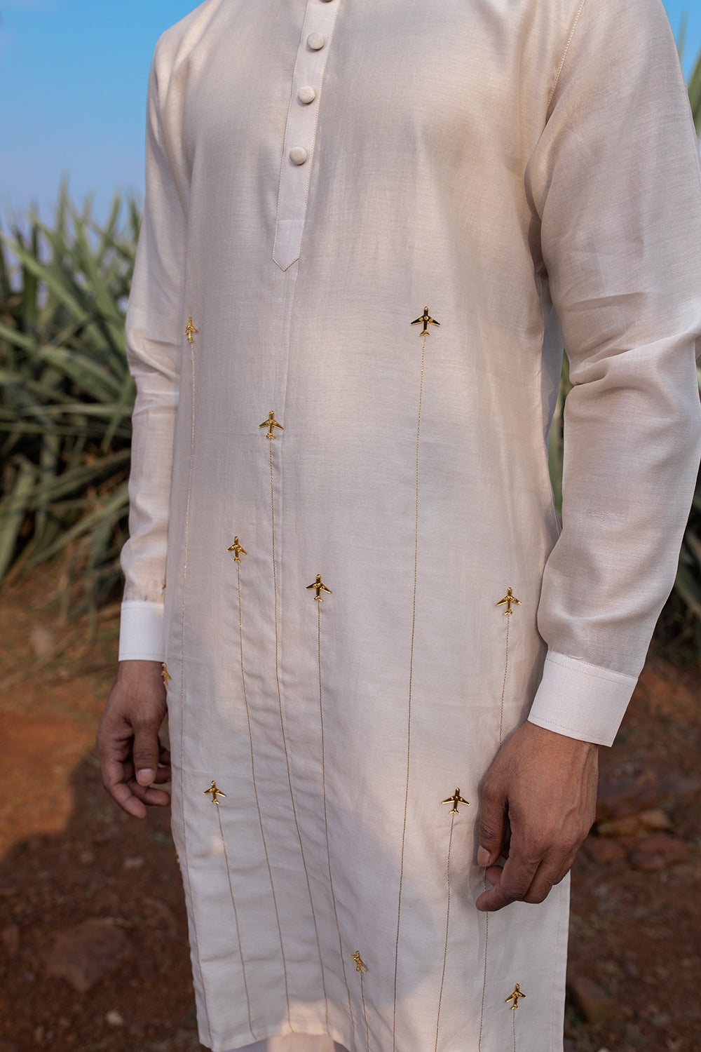 Aero Ivory Kurta Set