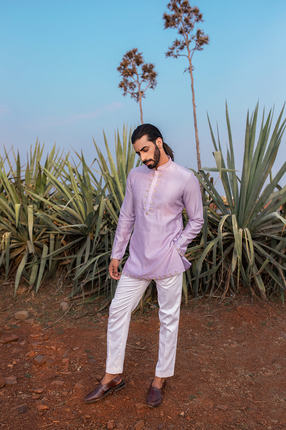 Pearl Pastel Short Kurta Set