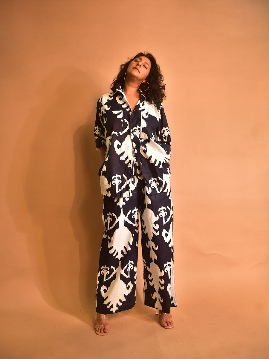 Image of Nala Shirt-Pants Co-Ord Set