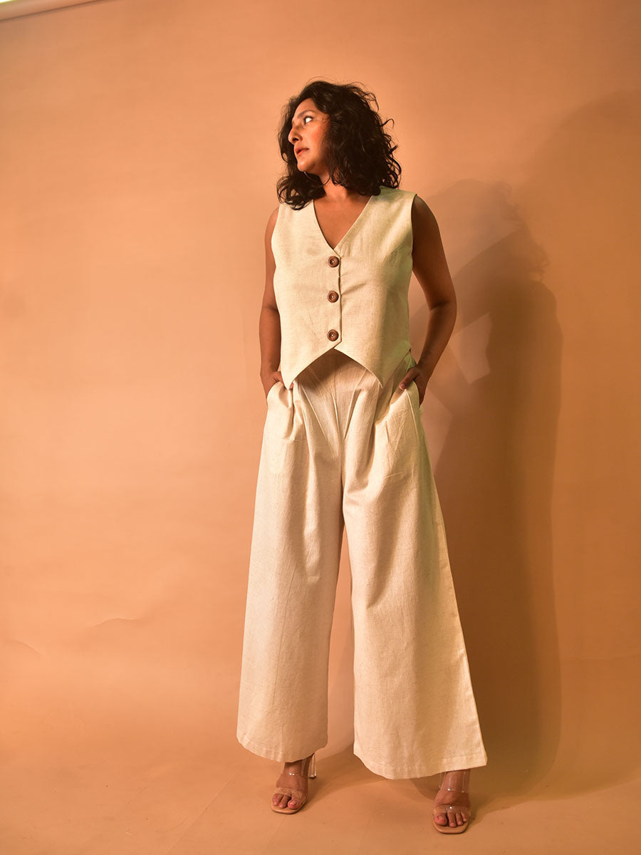 Image of Amara Linen Vest