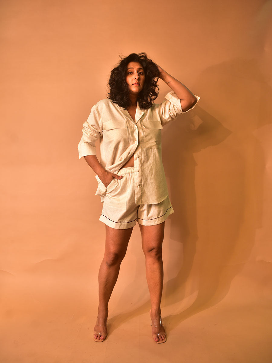 Image of Amara Linen Shorts