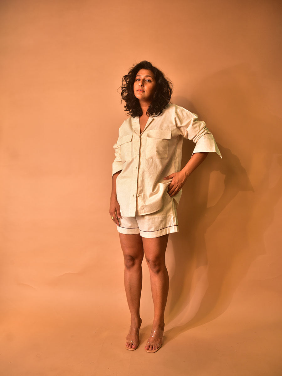 Image of Amara Linen Shorts