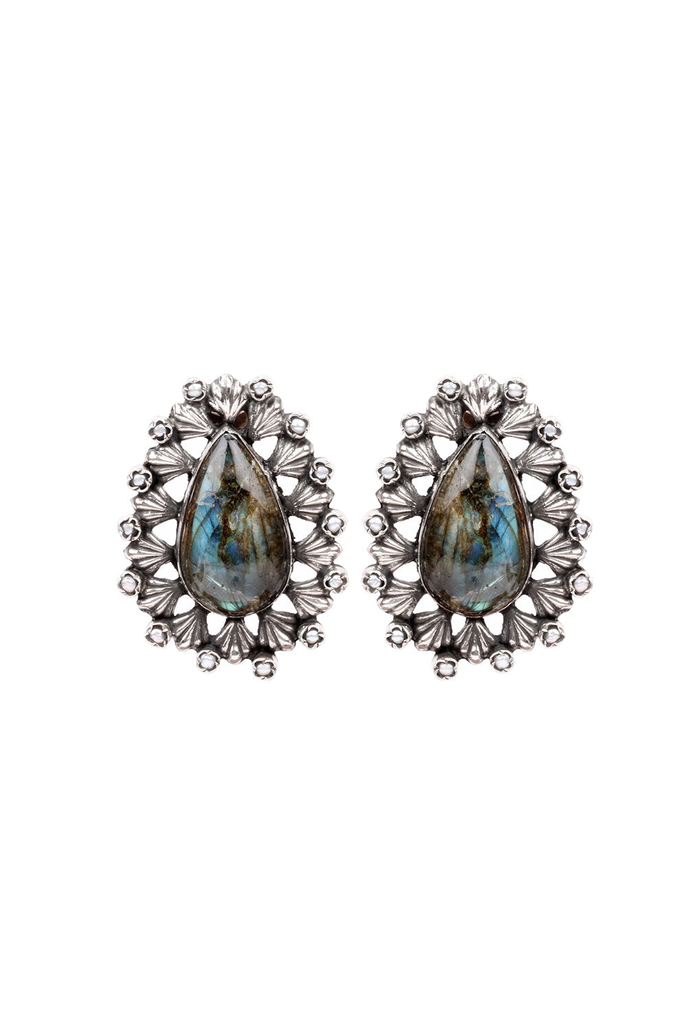 Silver Corina Earrings