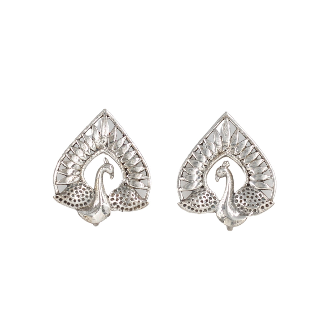 Refined Grace: Handcrafted Silver Earrings with Timeless Style by Sangeeta Boochra