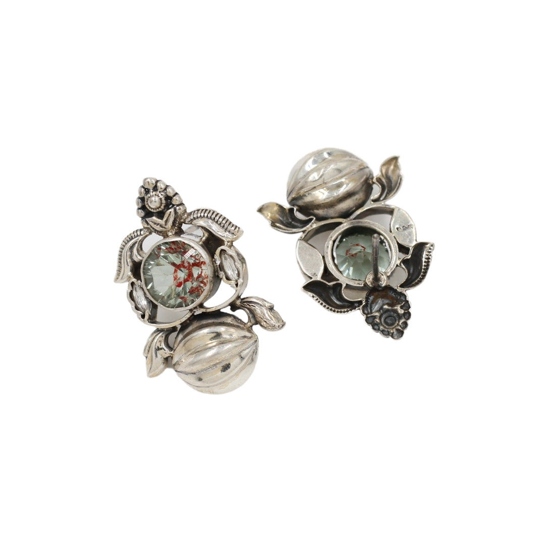 Refined Grace: Sophisticated Silver Handcrafted Earrings by Sangeeta Boochra