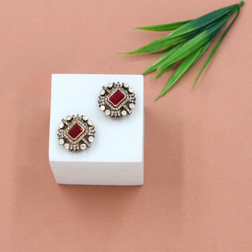 Sangeeta Boochra: Captivating Silver Studs, Handcrafted with Love