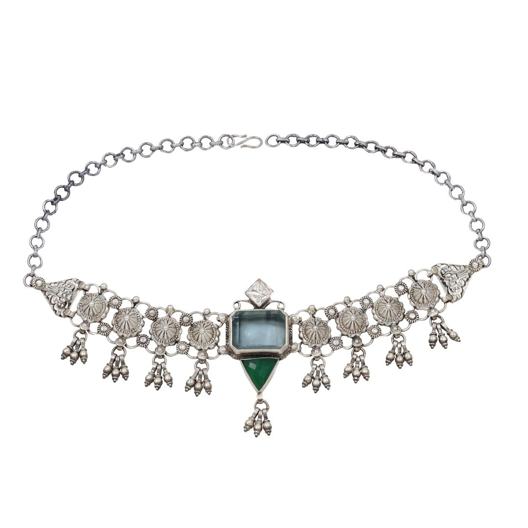 Signature Style: Sangeeta Boochra Silver Handmade Necklace