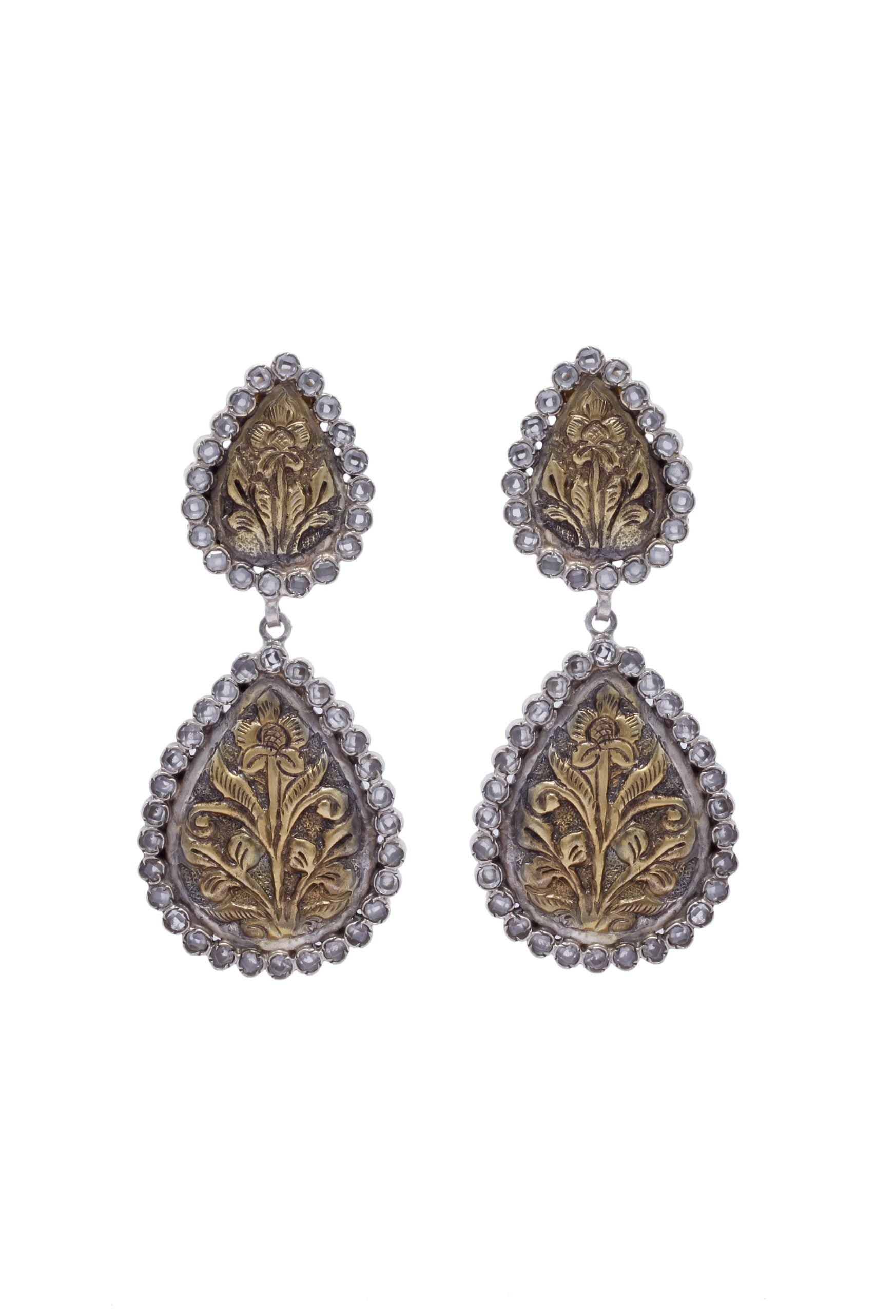 Image of Silver Nazpari Lovely Earrings