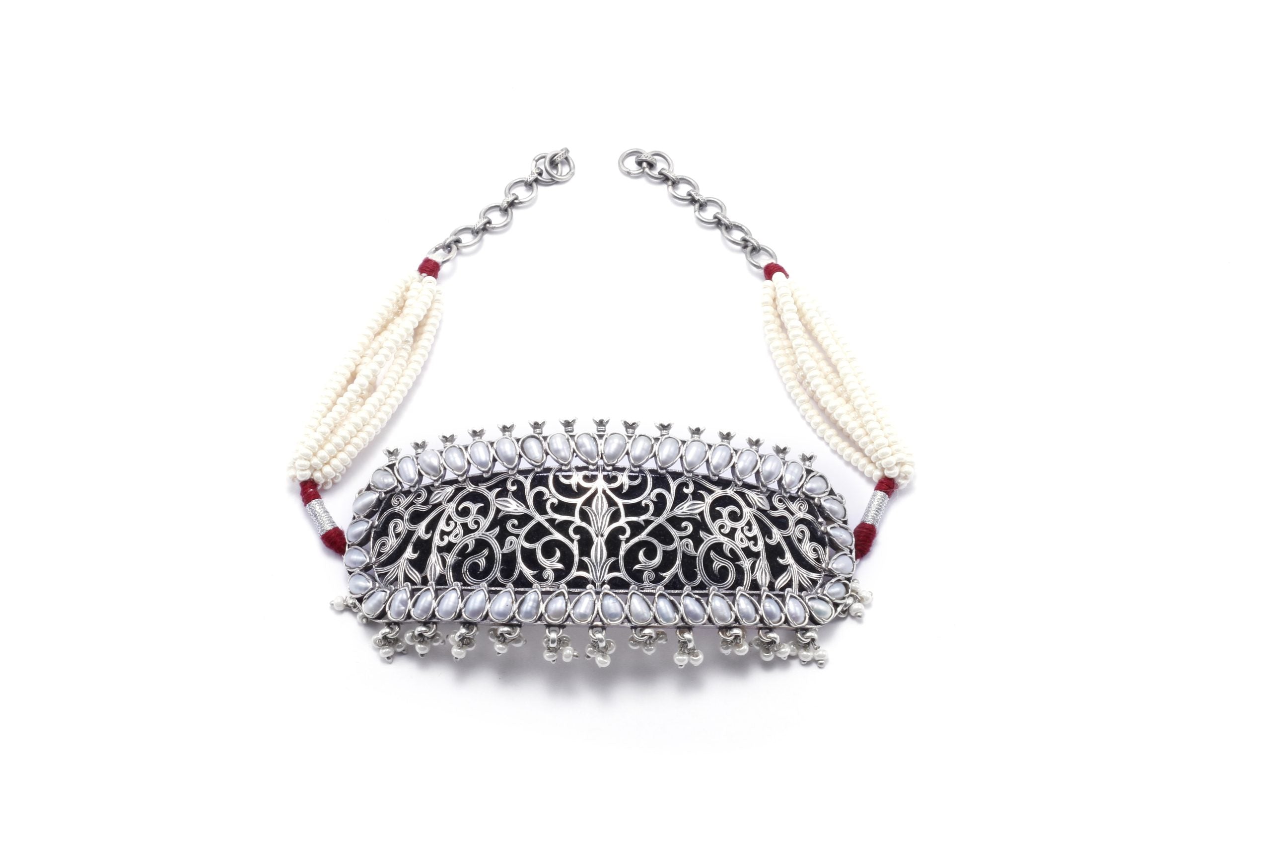 Image of Silver Sharia Charming Choker