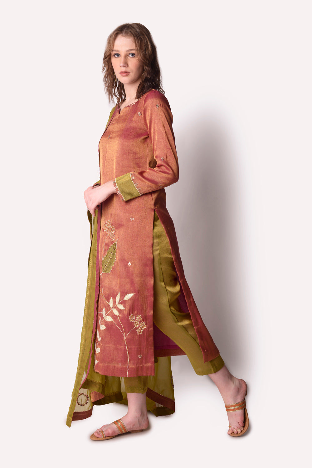 Dead Rose Kurta Set - Auraya Fashion -  - #tag1# - #tag2# - #tag3# - #tag3#