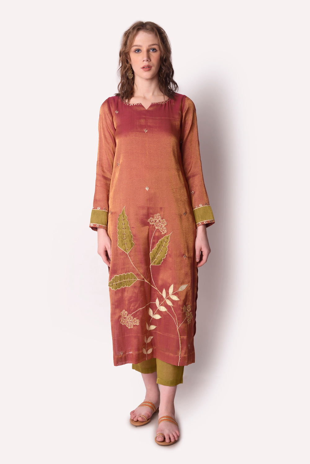 Dead Rose Kurta Set - Auraya Fashion -  - #tag1# - #tag2# - #tag3# - #tag3#