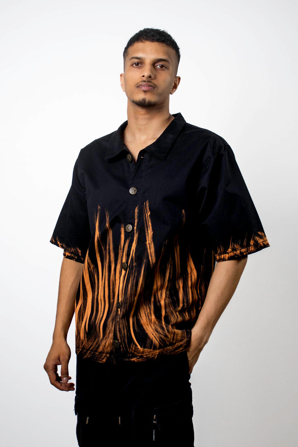 Fire Within Shirt - Auraya Fashion - Toffle - 