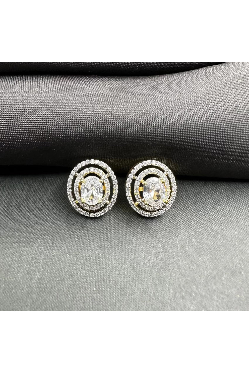 American Diamond Earrings Cz Studs - Auraya Fashion - Putstyle - #tag1# - #tag2# - #tag3# - #tag3#