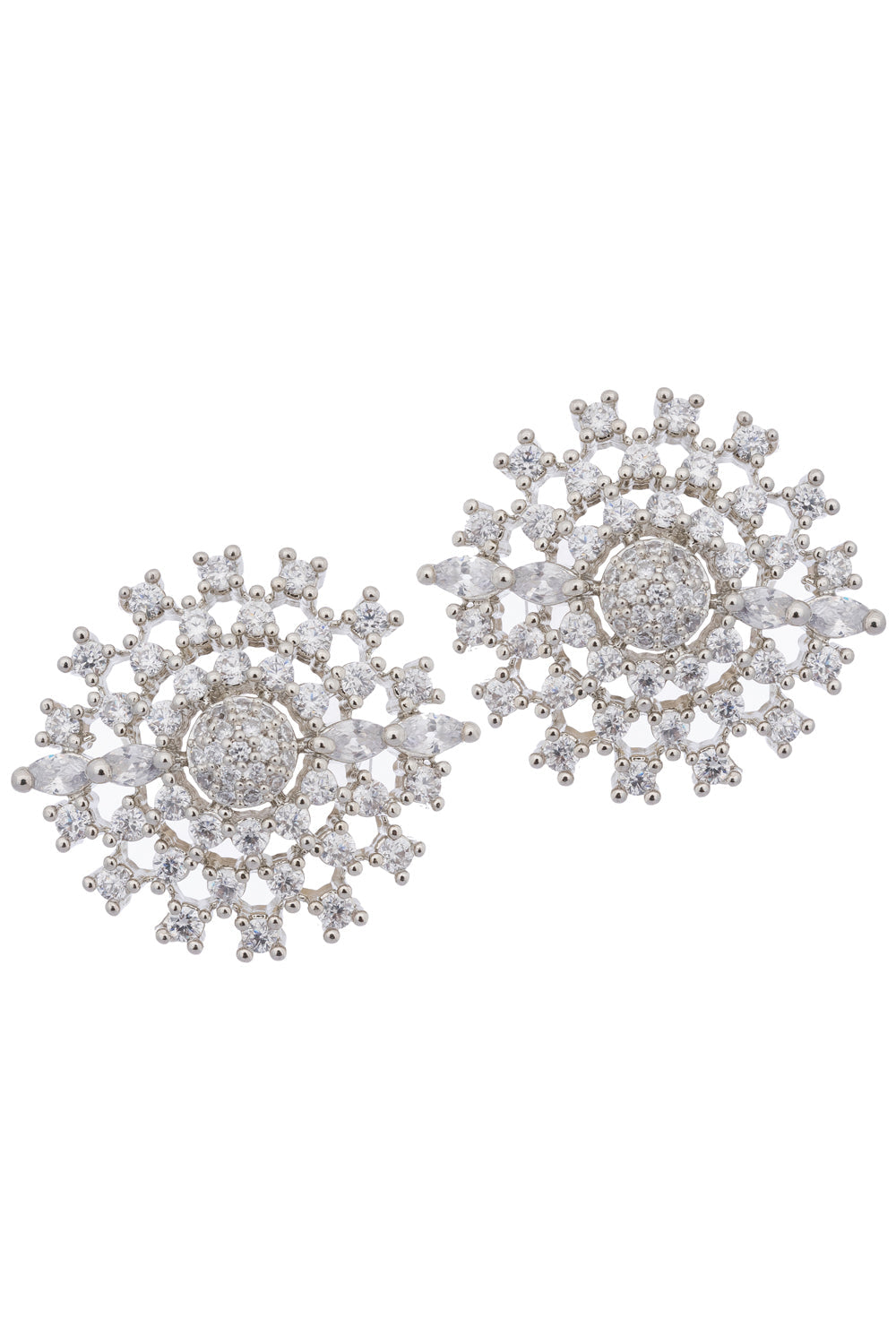 Classic American Diamond Stud Earring