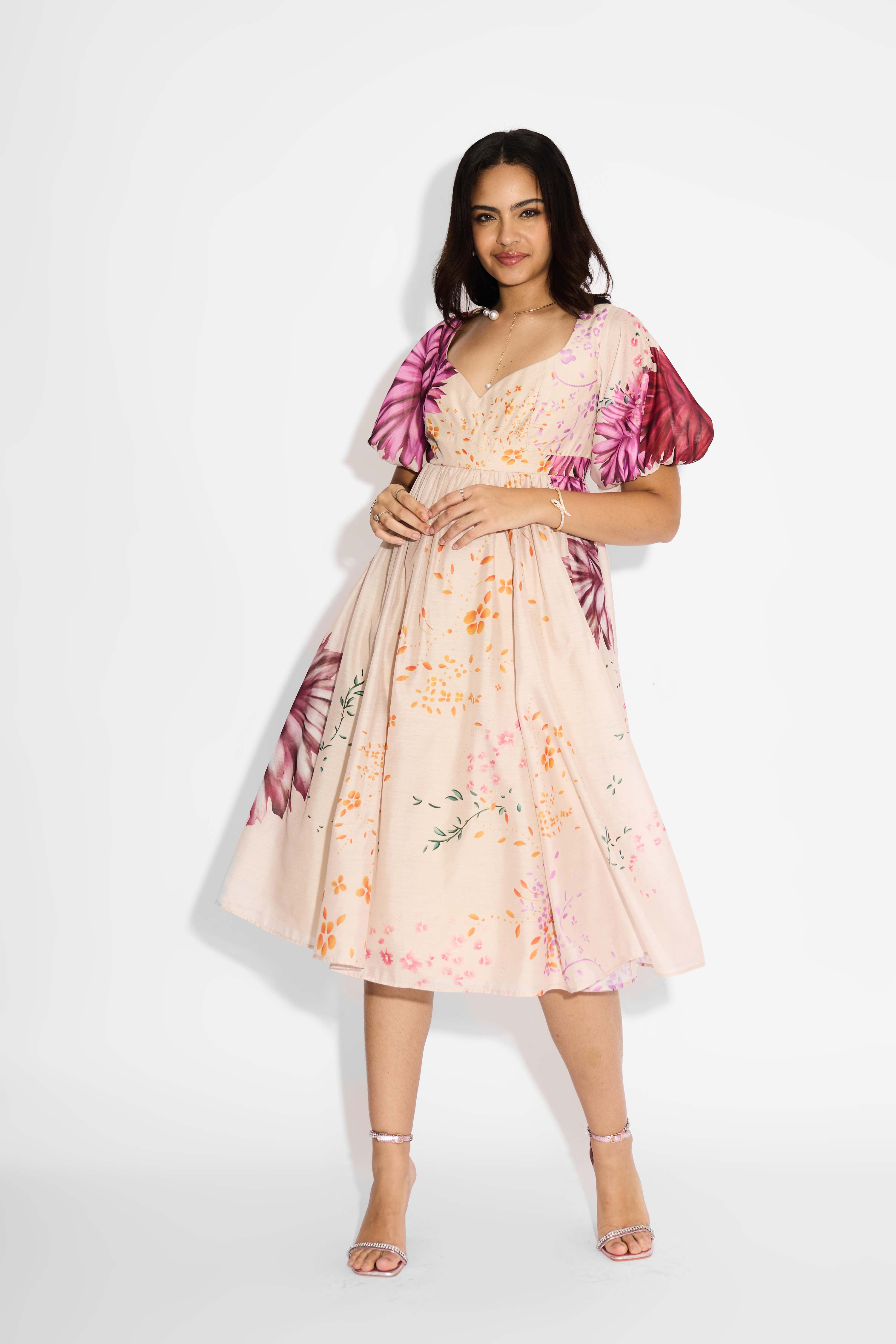 Dune Floral Dress