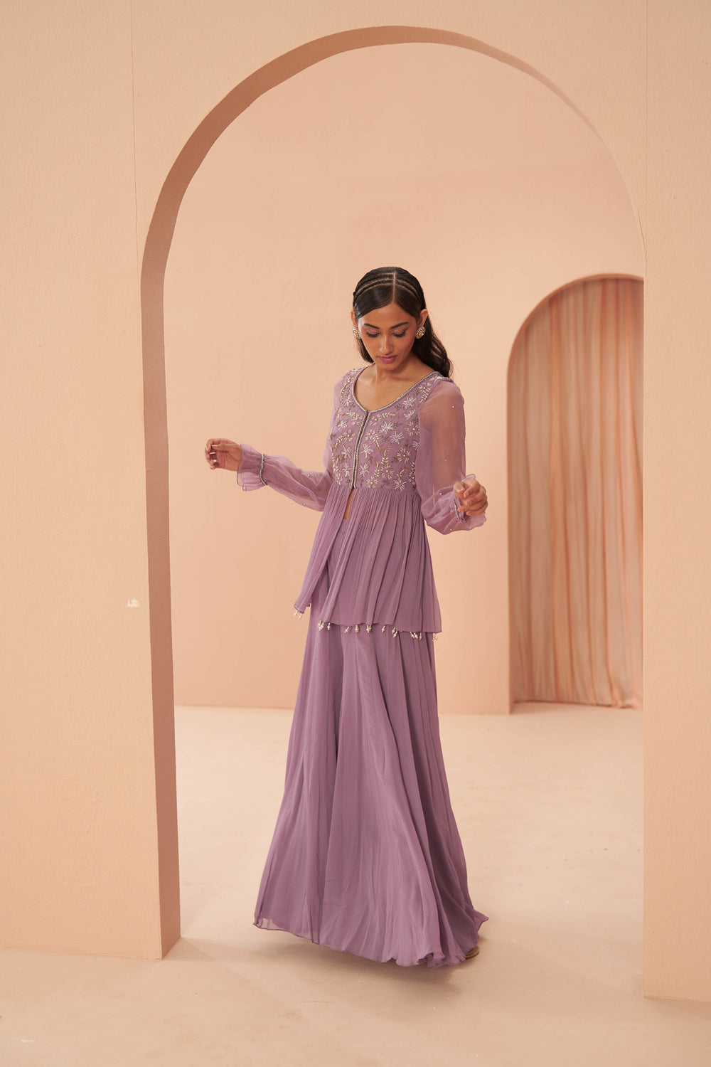 Lilac Breeze Sharara