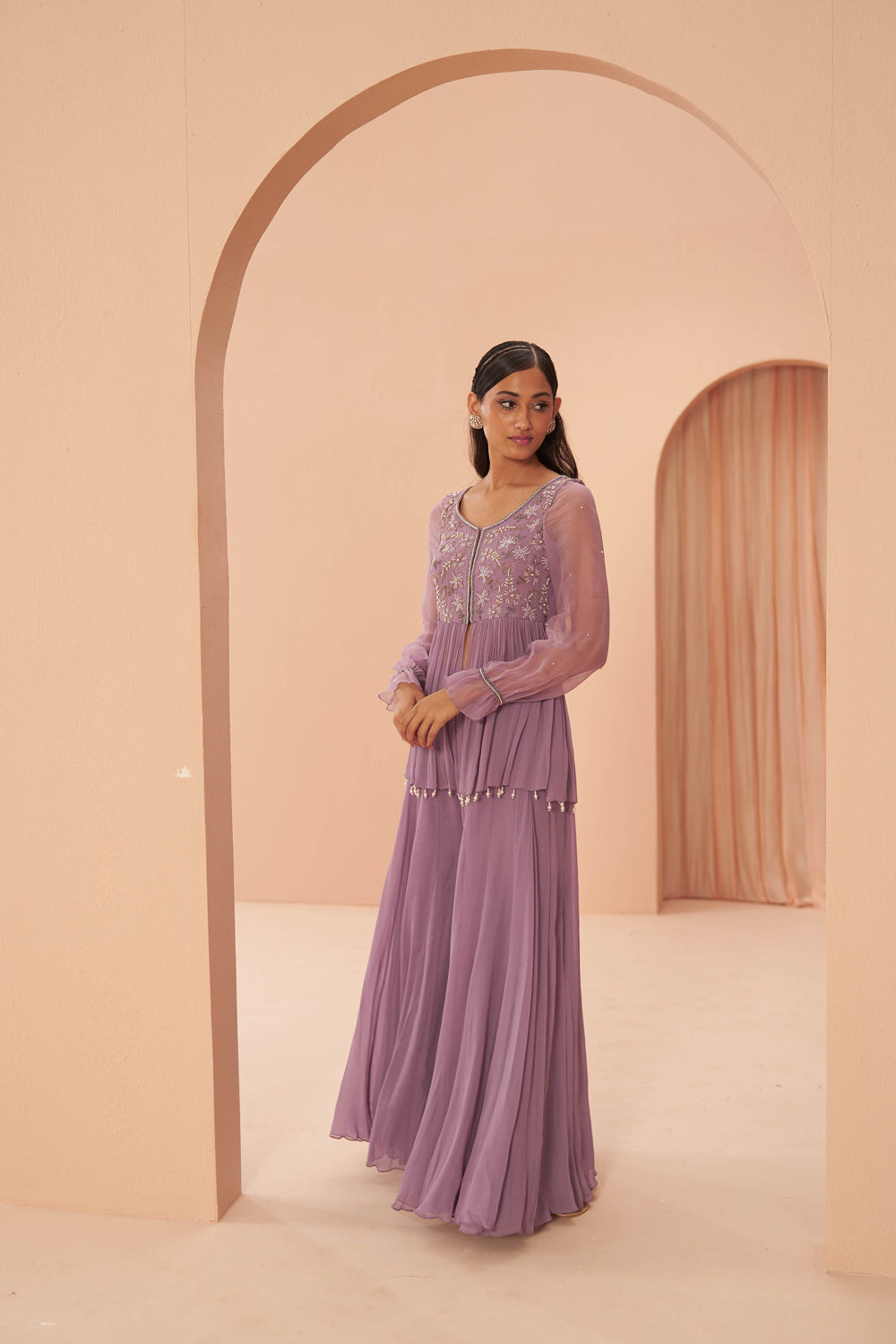 Lilac Breeze Sharara