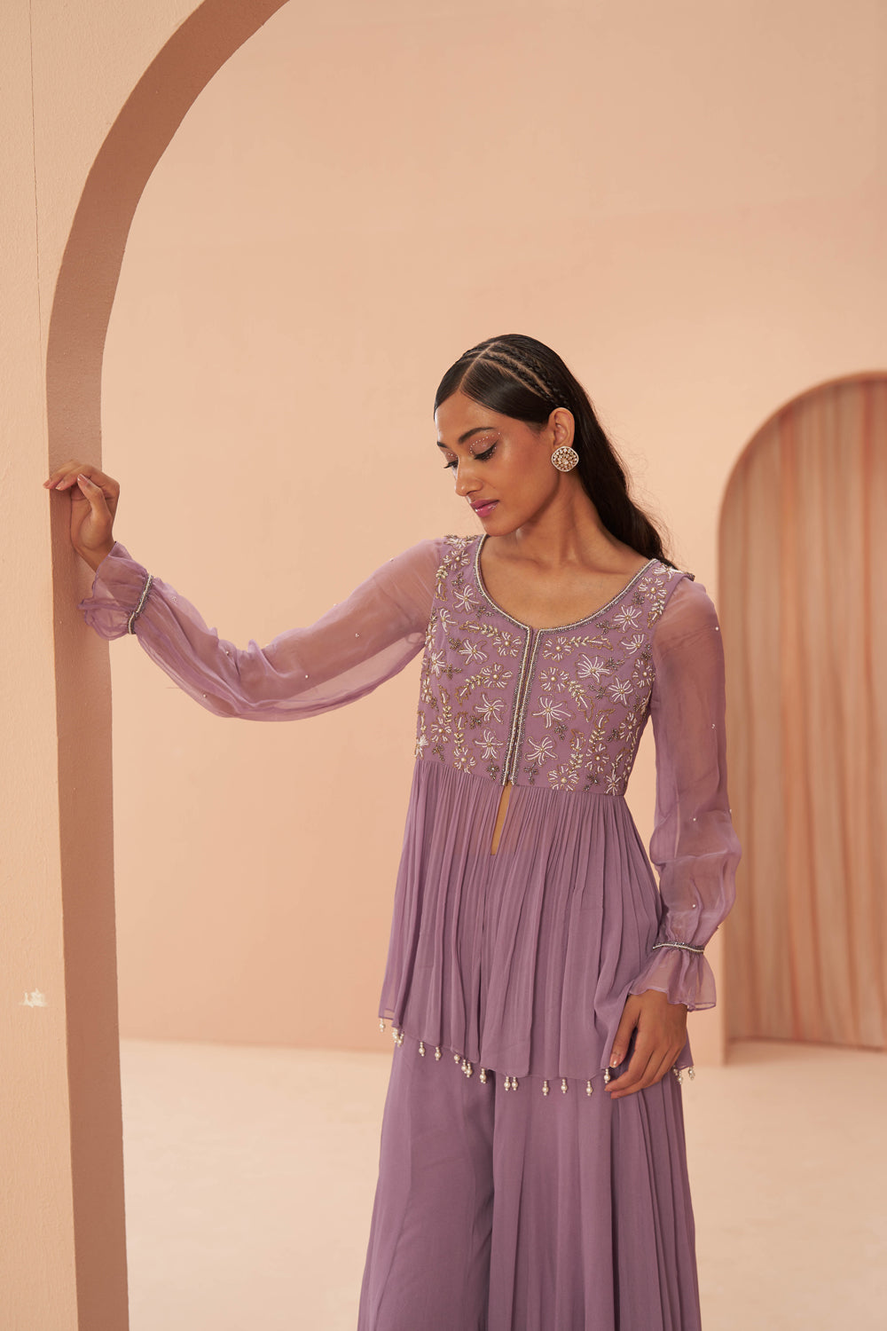 Lilac Breeze Sharara