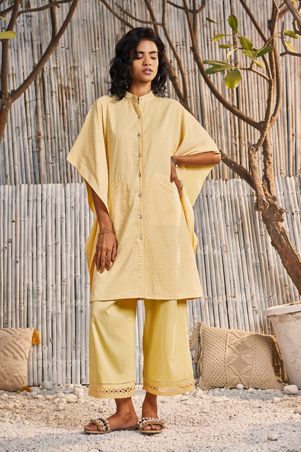 Kaftan Co-Ord Set - Set Of 2