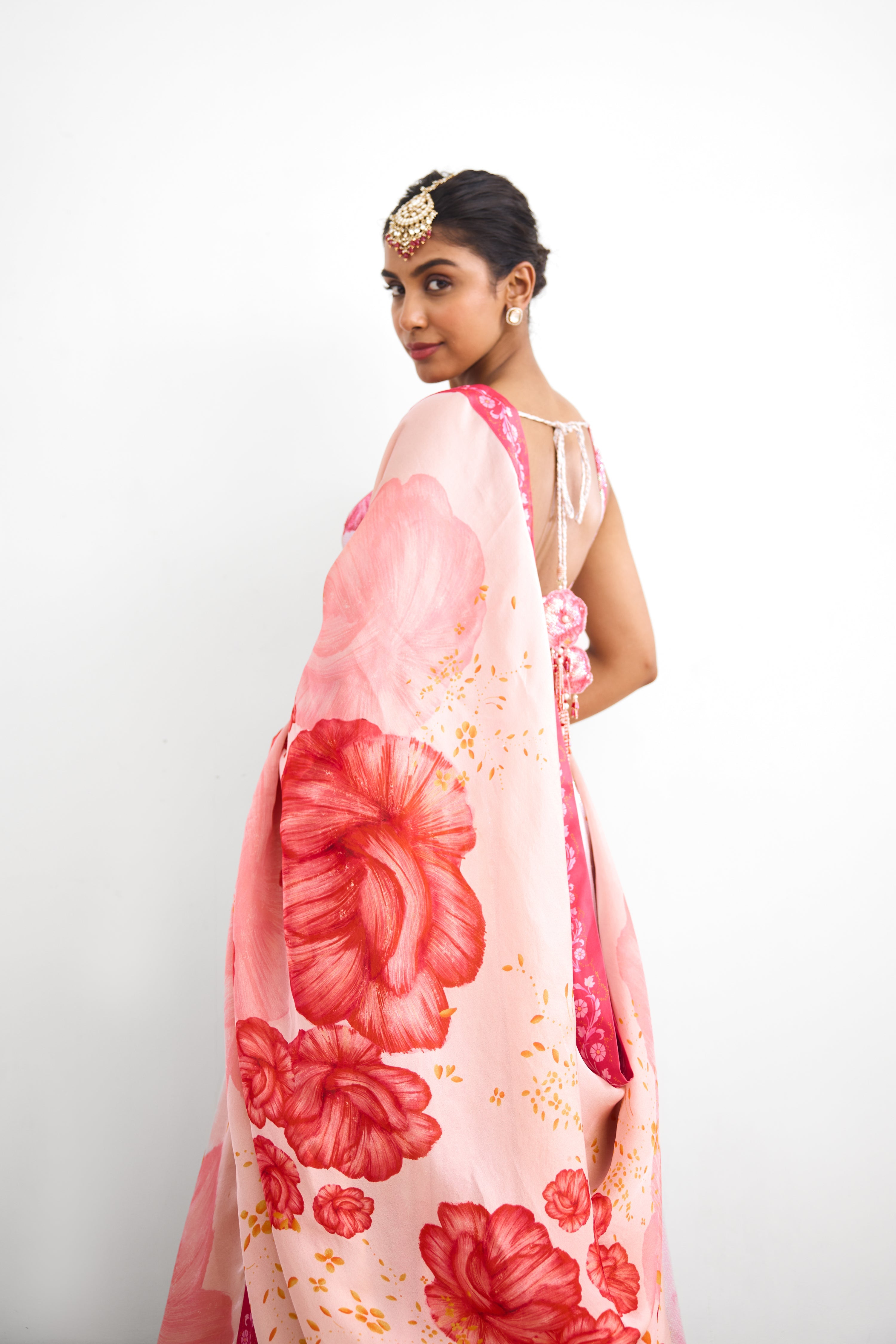 Blush Bloom Women wear Sequence Lehenga set
