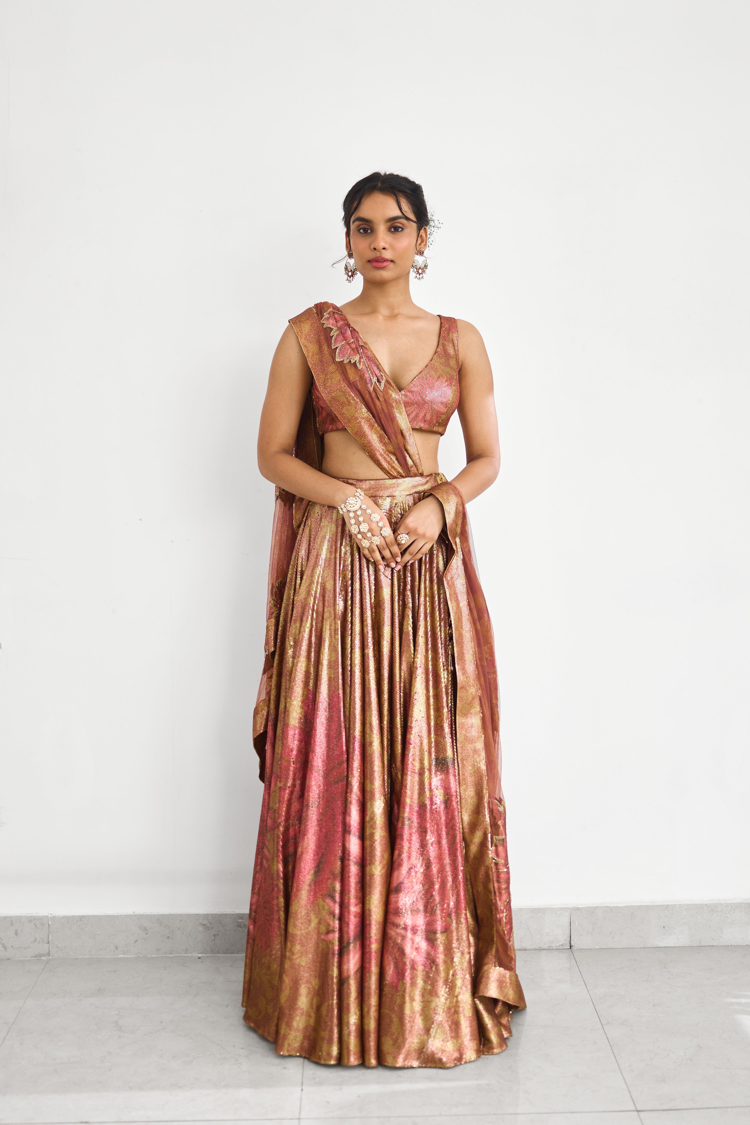 Carnival Sprinkle Women wear Sequence Lehenga set