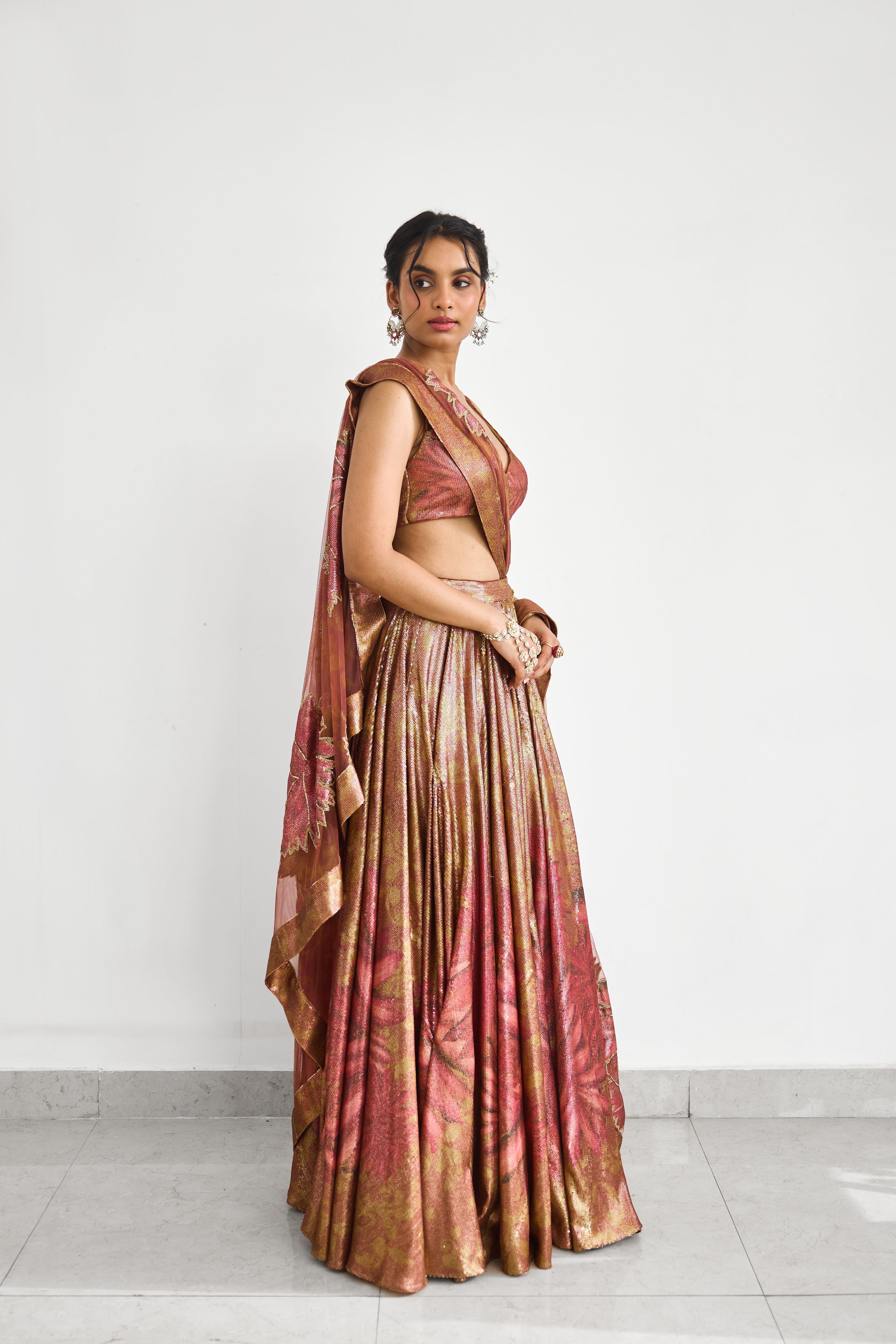 Carnival Sprinkle Women wear Sequence Lehenga set