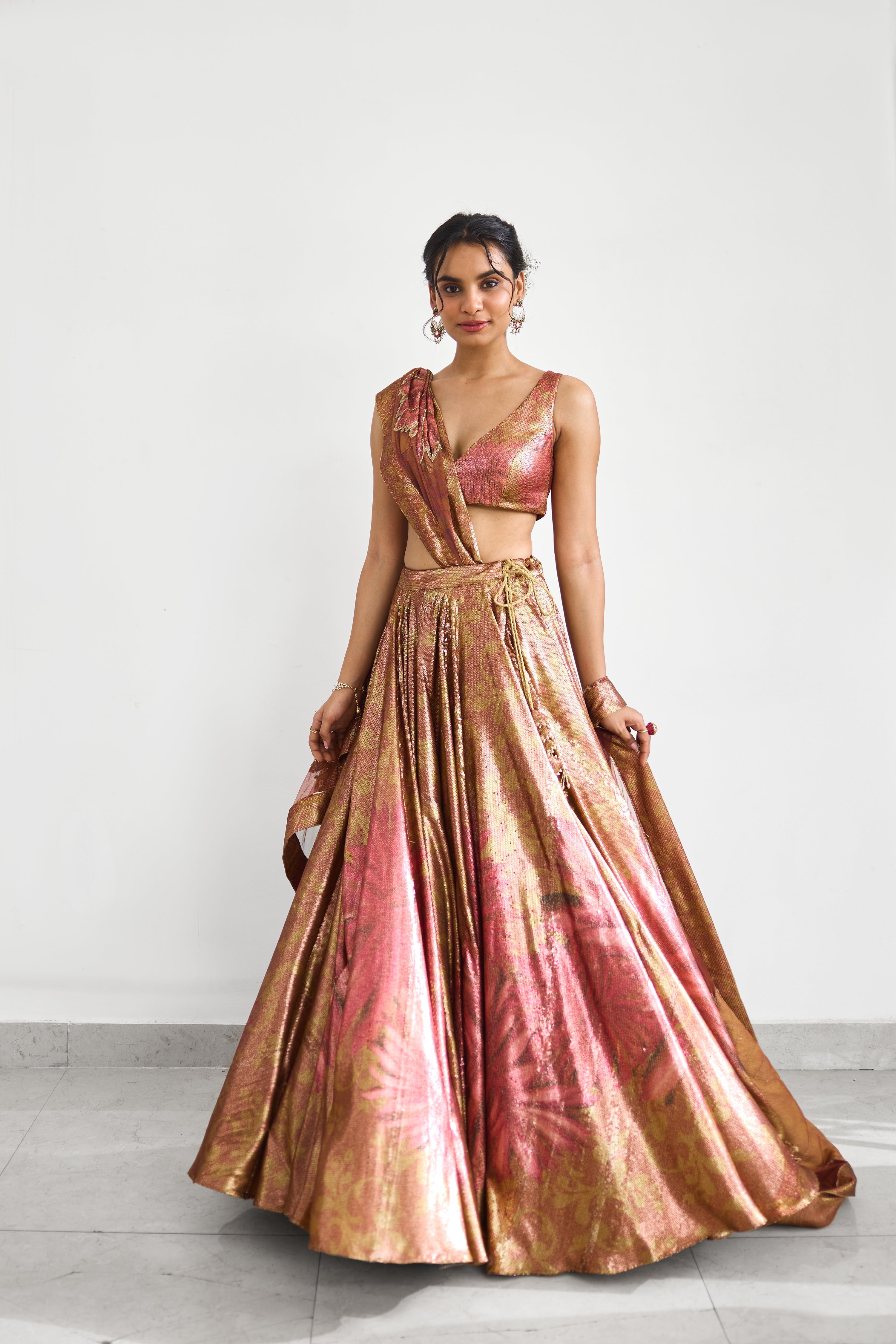 Carnival Sprinkle Women wear Sequence Lehenga set