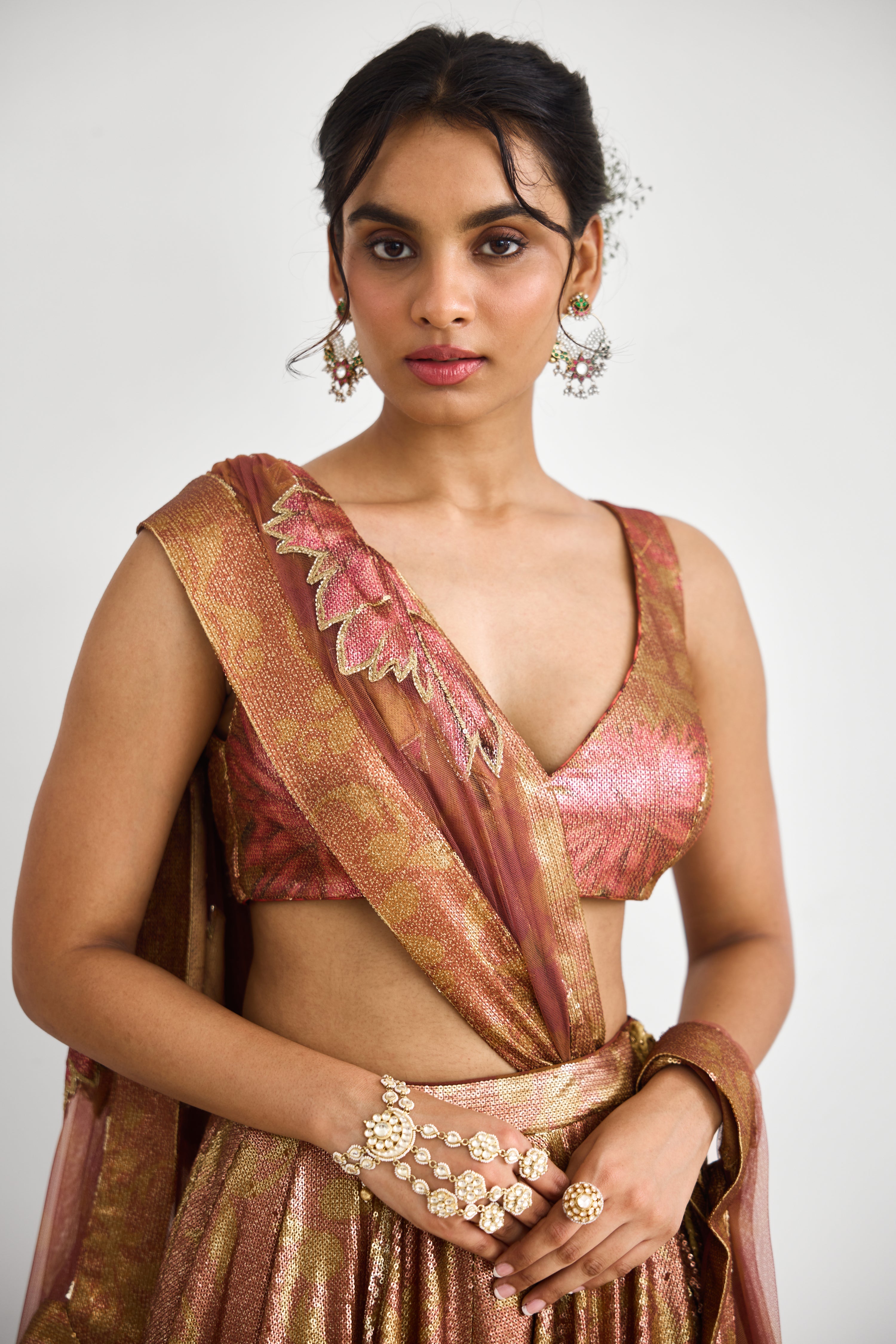 Carnival Sprinkle Women wear Sequence Lehenga set